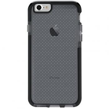 tech21 EVO Check Funda Protectora para Apple iPhone 7 / iPhone 8 - Gris Ahumado/Negro