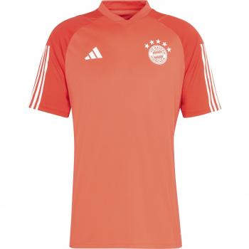 FC Bayern adidas Training Jersey - Red, Men's training jersey, 2023-2024 season, male, color: Red/White, size: 2XL
