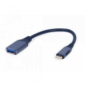 Gembird Adaptador USB Tipo C a USB OTG 0,15 m Gris