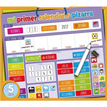 Mi primer calendario pizarra