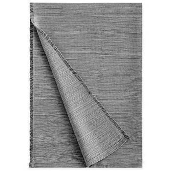 Plaid Multiusos Trama 180x260 cm Gris Oscuro - Funda para Sofá y Manta para Cama