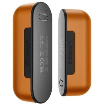 Calentador de manos Ocoopa UT2s naranja 10000 mAh con función Powerbank USB-C y 4 niveles de temperatura