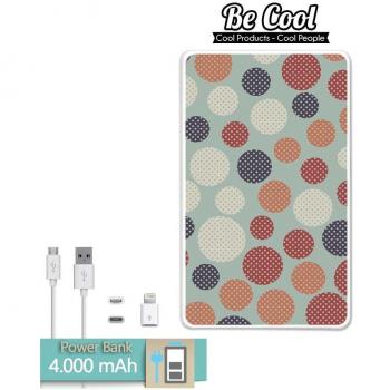 Becool® - Batería Externa Power Bank 4000 mah + Gratis 1 cable USB-MicroUsb