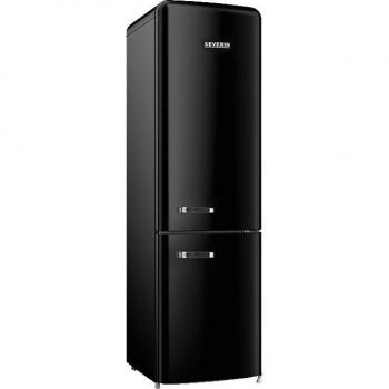 Refrigerador Combinado Retro Severin RKG 8928 No Frost 250L Negro