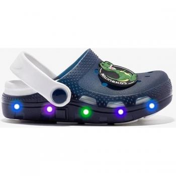 Zuecos Conguitos Marino con Diseño de Dinosaurio Brillante