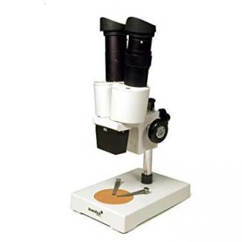 Microscopio Levenhuk 2ST - Microscopio óptico de alta calidad con aumento ajustable y diseño compacto