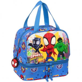 Portameriendas Spidey 'Team Up' 20x20x15 cm - Safta