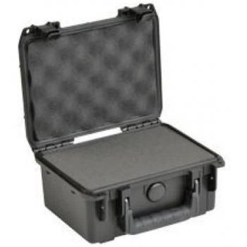 SKB iSeries 0806-3 Waterproof Utility Case with Cubed Foam, Black, Dimensions: 9.41 x 7.82 x 4.35 inches