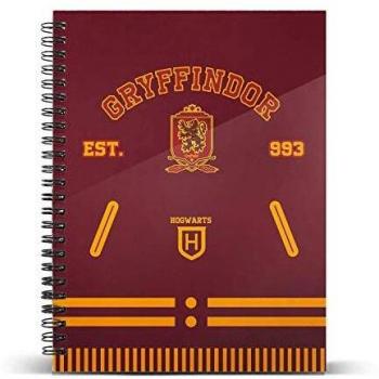 Harry Potter Varsity-Cuaderno Papel Cuadriculado DIN A5