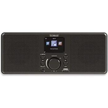 Radio Stereo Internet Technaxx TX-153 con USB, WiFi y pantalla TFT