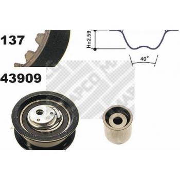 Kit de polea con correa de distribución MAPCO 73808
