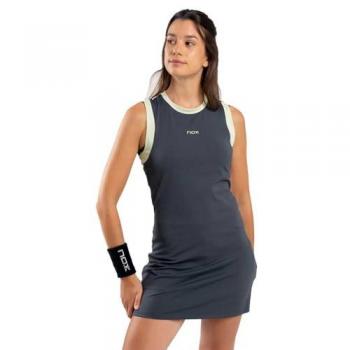 Vestido Deportivo Pro NOX Gris Carbon Mujer