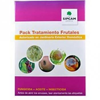 SIPCAM Pack Tratamiento Frutales - Fungicida + Aceite + Insecticida