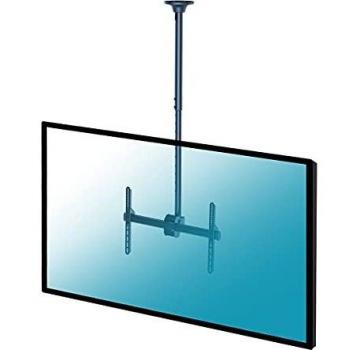 Soporte de Techo para TV 37-75 Kimex, VESA 600x400, Máx 50Kg, Altura Ajustable 106-156cm, Función Giratorio/Inclinable