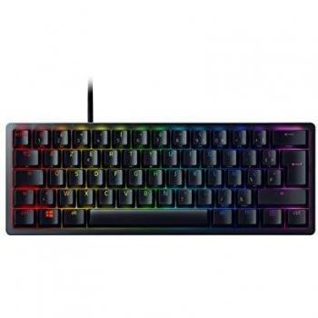 Teclado para juegos Razer Huntsman Mini - Edición Púrpura - Switches Ópticos Mecánicos Clicky - 60% - AZERTY