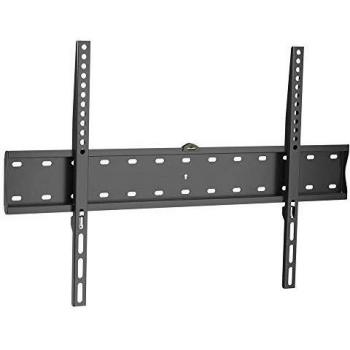 Soporte Fijo para TV de 32 a 70 Pulgadas en Hierro Zincado Negro - Bravo Quadro 2, Máx. 40 Kg, VESA 600x400