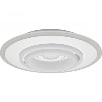 Plafón LED regulable con WiFi Orbis Rumor de 500 mm en color blanco con tecnología RGB y 2600 lm de la marca LEDVANCE SMART+