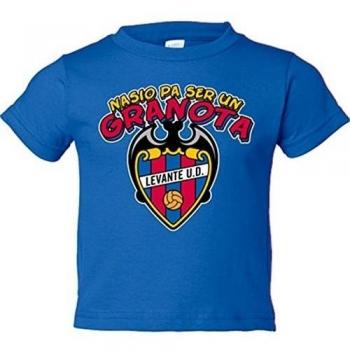 Camiseta niño nacido para ser un granota Levante UD - Azul Royal, 3-4 años