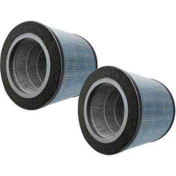 Filtro Combinado 2x (Prefiltro + HEPA + Carbón Activado) Reemplazo para Comedes PT94101 - Sistema de Filtración Multietapa para Purificador de Aire