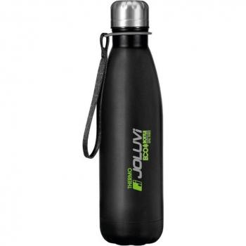 Botella de Agua Joluvi Ecotherm 500 ml Negro