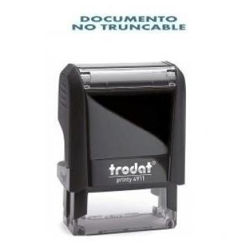 Sello de goma Trodat 4911 F No Truncable