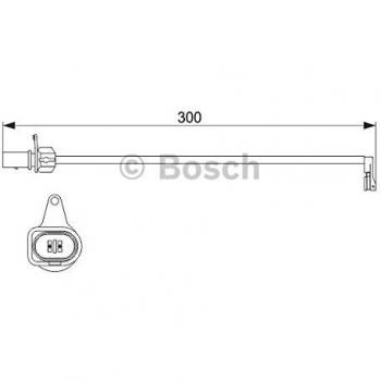 Bosch AP605 Sensor de desgaste 1 unidad