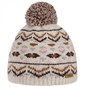Gorro Barts Mayaobeanie Rosa, cómodo y ligero, color crema, único, para niñas y niños