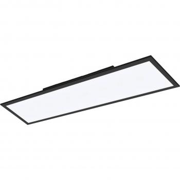 Lámpara de Techo LED Salobrena-Z, 120x30cm, Negro, Regulable, Control Smart Home ZigBee, 33.5W