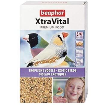 BEAPHAR Xtravital Comida para Pájaros Tropicales, 500 gr