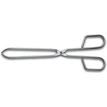 3 Claveles Tenacilla para Carne, Acero Inoxidable, Gris, 25 cm