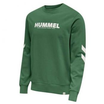 Hummel Legacy Sports Hoodie - Unisex Grass Green Sweatshirt
