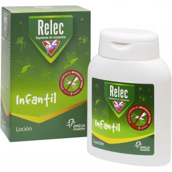 Relec Infantil Loción Repelente Eficaz Antimosquitos, Niños a partir de 2 años, 125 ml