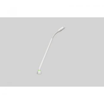 Shure MX410WLP-N 25cm White Stainless Steel Preamp with Caps
