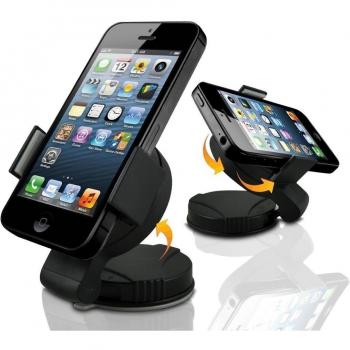 Guilty Gadgets - 360 rotación soporte de coche para Sony Ericsson XPERIA Mini Pro, Neo, Neo V, Play, Pro, Ray, Vivaz