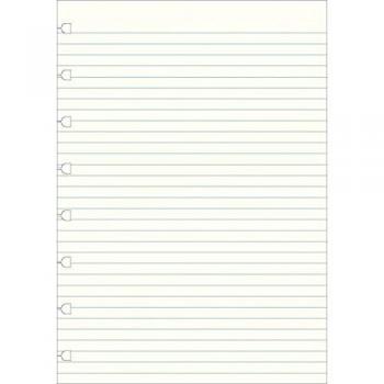 Hojas de Repuesto Filofax Notebook A5 - Pautadas, 32 Unidades