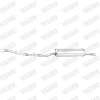 Silenciador Walker 70038 - Silenciador trasero, compatible con vehículos, fabricado en acero inoxidable, diseño de alta eficiencia para reducción de ruido, fácil instalación
