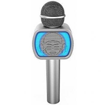 iDance PM-20PK - Micrófono con Transmisión de Audio por Bluetooth, Color Negro