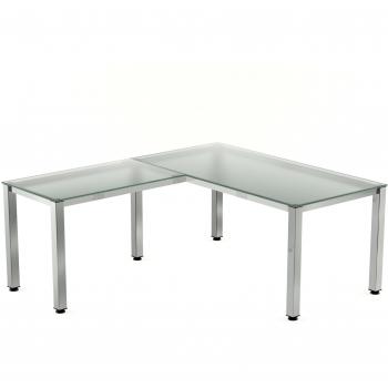Rocada 2001 AE05 140 x 80 x 72 cm Junta Cristal Escritorio