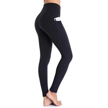Ollrynns leggins deportivos mujer cinturaalta pantalones deportivos mallas leggings con bolsillos pararunningtraining fitness ca166 negro xxlarge