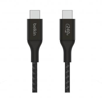 Cable USB Belkin 2 m USB 2.0 USB C Negro