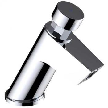 Grifo de lavabo temporizado Clever 60734 con válvula de 40 M28x1,5 y función de ahorro de agua
