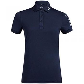 J. tilo Berg Tour Tech Slim TX Jersey Polo mujer, azul marino