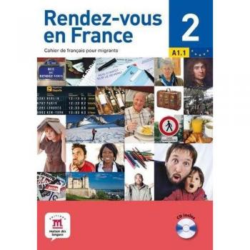 Rendez-vous en France 2 + CD. A1.1