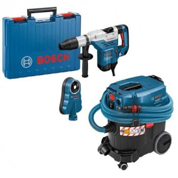 Kit combinado martillo perforador GBH 5-40 DCE + aspiradora GAS 35 M AFC + adaptador de extracción GDE 68