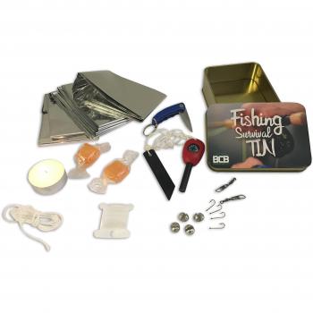 BCB Adventure Unisex pesca supervivencia tin, bronce, tamaño 12 x 8,5 x 3,5