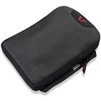 Cojín TRAVELLER PILLION. Negro. 22 x 30 cm.