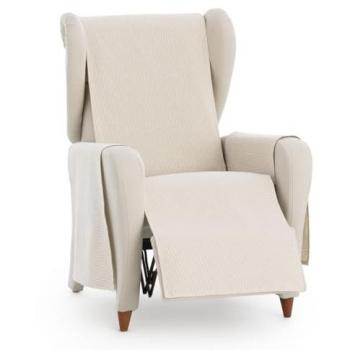 Funda para Sillón Eysa Aqua Beige 100x110x55 cm - Práctica y Resistente