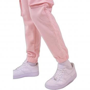 Project X Paris Basic Unisex Cargo Trousers - Pink, Size L