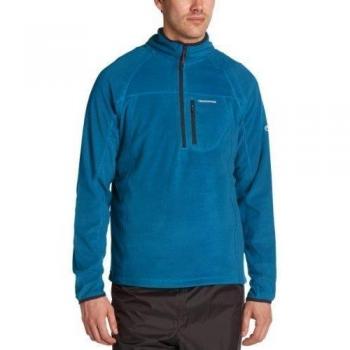 Craghoppers Fleecepullover Jasper Fleecepullover Mit Reissverschluß - Sudadera para hombre, color turquesa, talla M