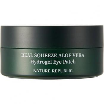 Aloe Vera Hydrogel Eye Patch - 60 Pcs Real Squeeze by Nature Republic
